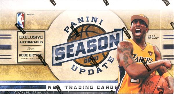 2009/10 Panini Season Update Basketball Hobby Box