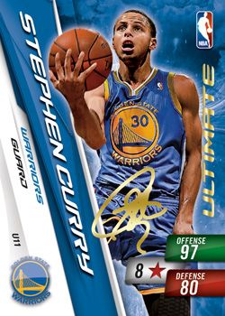 2010/11 Adrenalyn NBA Series 2 Stephen Curry Ultimate