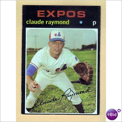 1971 Topps Claude Raymond #536
