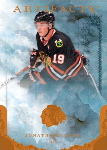 2010/11 UD Artifacts Jonathan Toews Hockey Card