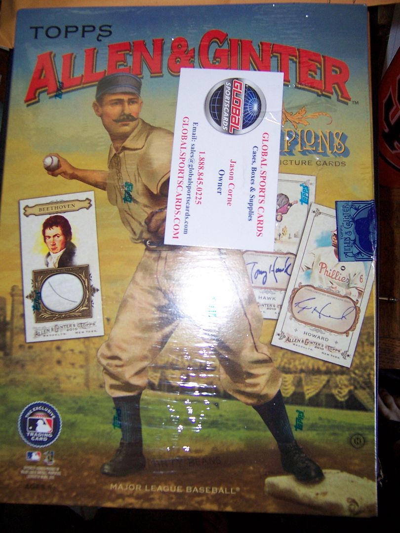 2010 Topps Allen & Ginter Sports Card Radio Box Break