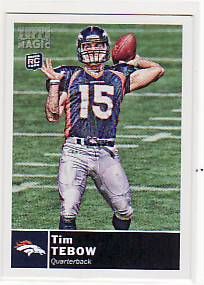 2010 Topps Magic Tim Tebow Rookie RC #25