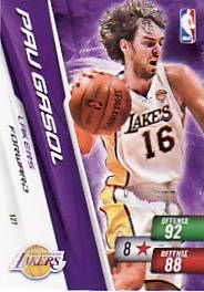 2010-11 Adrenalyn NBA Series 2 Pau Gasol Free Code