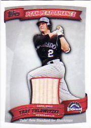 2010 Topps Troy Tulowitzki Bat Card