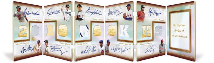 2011 Topps Tribute Rookie Book Card Autograph #/1