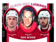 2010/11 Upper Deck Clear Cut Lineage Red Wings