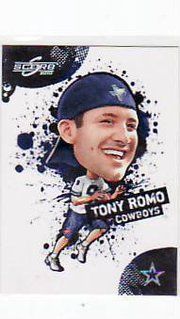 2010 Score Football Tony Romo Big Head