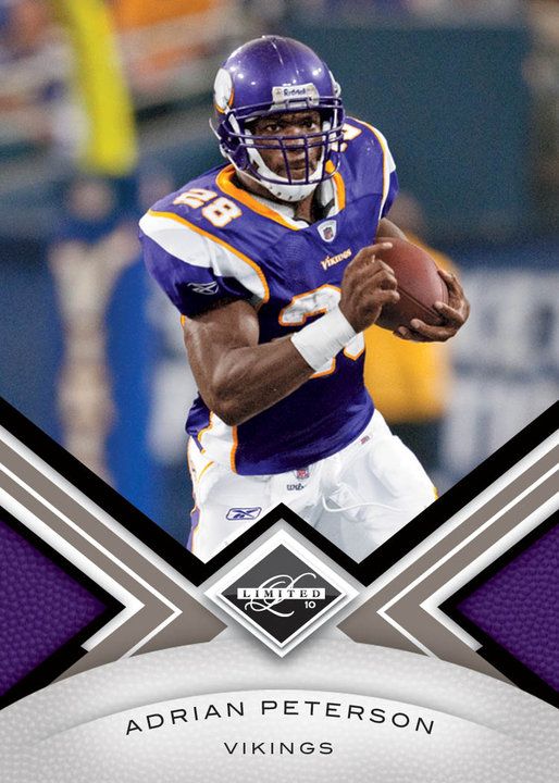 2010 Panini Limited Adrian Peterson Base Card