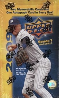 2009 Upper Deck Baseball Hobby Box