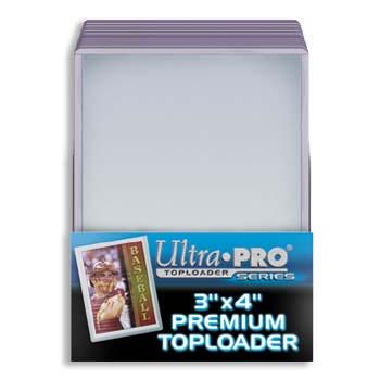 Ultra Pro 3x4 Standard Card Size Top Loader Holder
