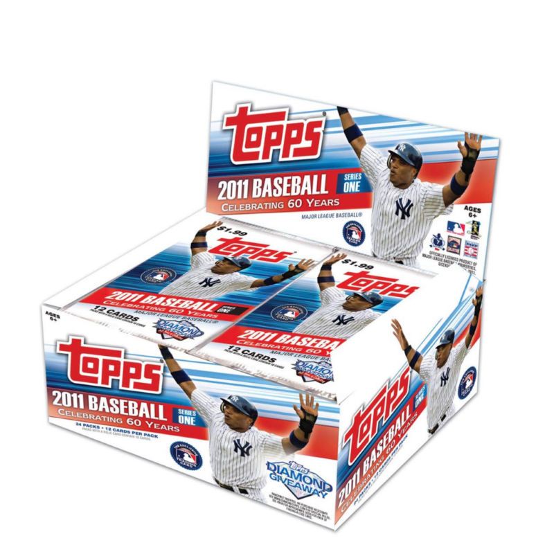 2011 Topps Baseball Series 1 Retail Box