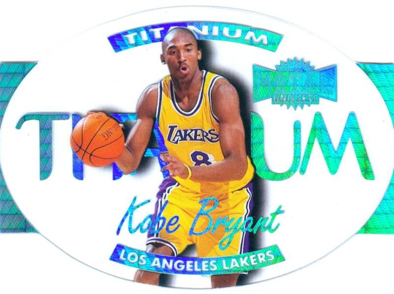 97/98 Metal Universe Kobe Bryant Titanium Basketball Card