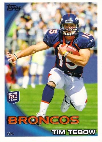 2010 Topps Tim Tebow Rookie RC #440
