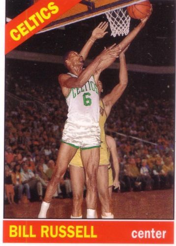 2007/08 Topps Bill Russell Missing Years
