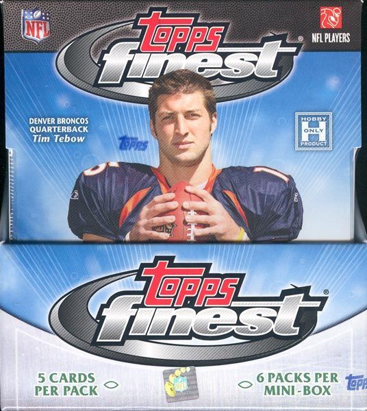 2010 Topps Finest Football Hobby Box