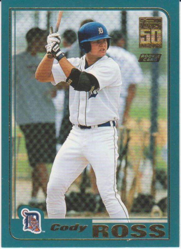 2001 Topps Traded Cody Ross RC Rookie Card