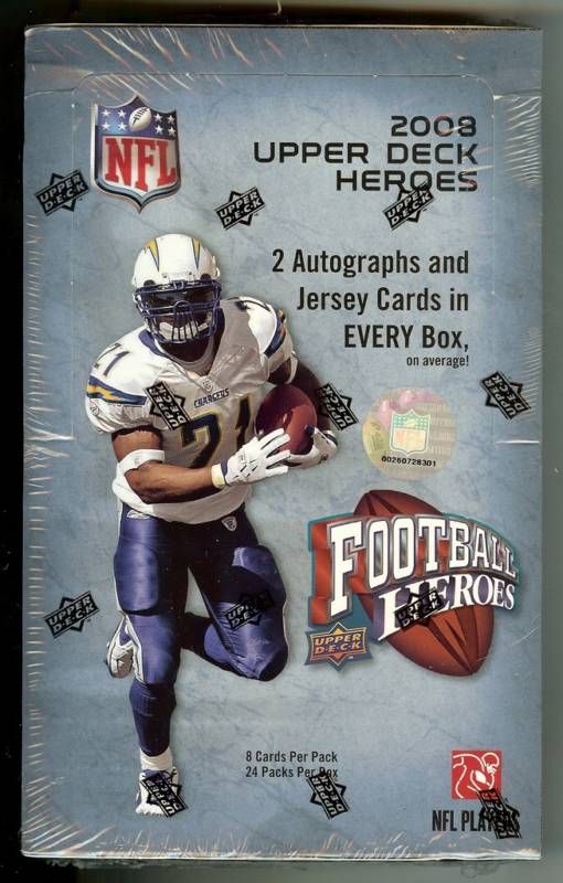 2008 Upper Deck UD Heroes Football Hobby Box