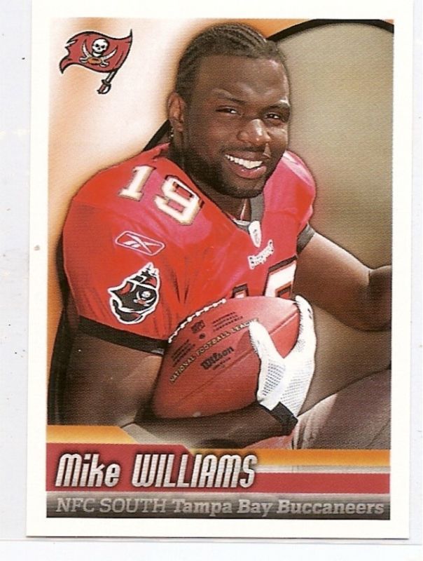 2010 Panini NFL Sticker Mike Williams