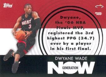 2007/08 Topps Generation Now Dwyane Wade