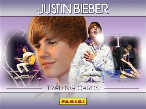 2010 Panini Justin Bieber Trading Cards
