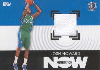 2007/08 Topps Generation Now Josh Howard Jersey