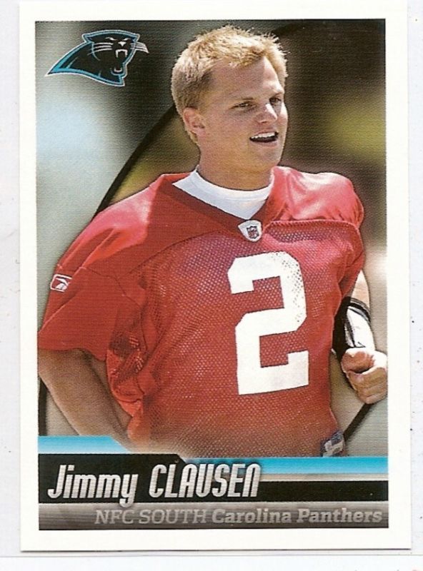 2010 Panini NFL Stickers Jimmy Clausen 