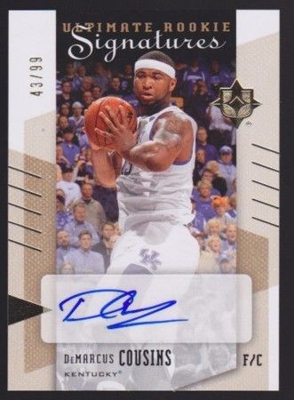 2010/11 DeMarcus Cousins Ultimate Collection Auto Rookie RC