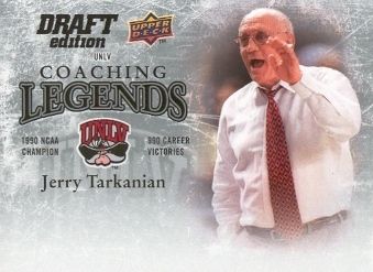 2009/10 Upper Deck Draft Edition Jerry Tarkanian Coach
