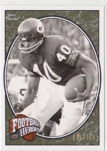 2008 Upper Deck UD Heroes Gale Sayers Legend