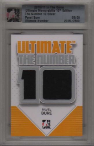 10/11 ITG Ultimate The Number 10 Pavel Bure