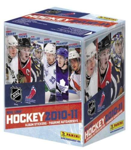 2010/11 Panini NHL Stickers Hockey Box