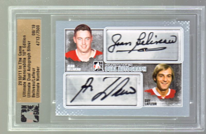 10/11 ITG Ultimate Dual Autograph