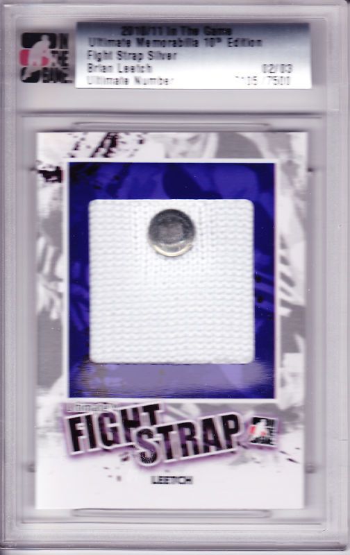10/11 ITG Ultimate Fight Strap Brian Leetch
