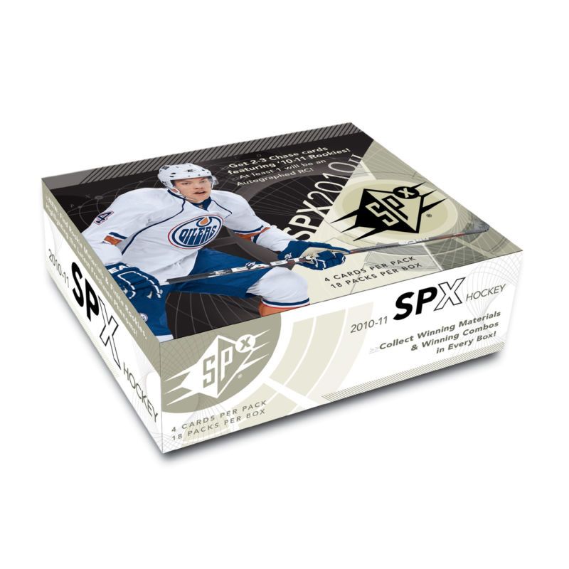 2010/11 UD SPx Hockey Hobby Box