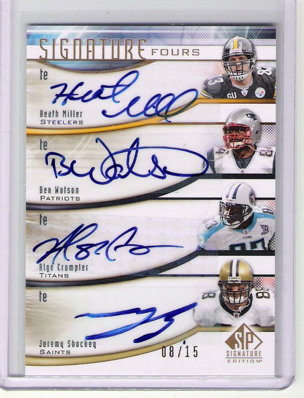 2009 Upper Deck Quad Autograph 