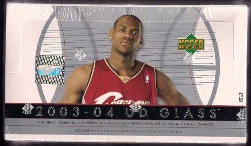 2003/04 Upper Deck UD Glass Basketball Hobby Box