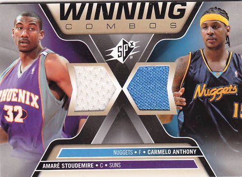 carmelo anthony and amare stoudemire. SPx Carmelo Anthony/Amare