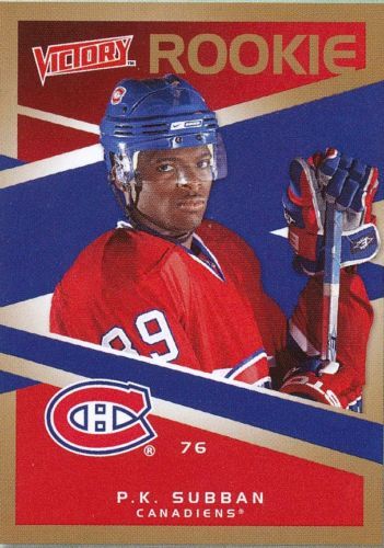 2010/11 UD Victory PK Subban Rookie RC