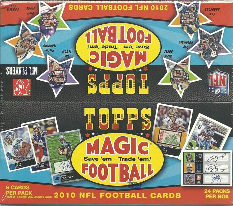 2010 Topps Magic Football Retail Box