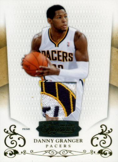 2010-11 Panini Timeless Treasures Danny Granger Jersey Patch Parallel Card
