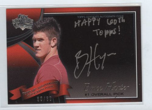 2010 Bowman Sterling Bryce Harper 60th Autograph Happy 60th