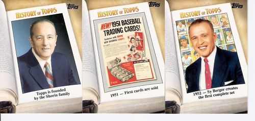2011 Topps Sy Berger History of Topps