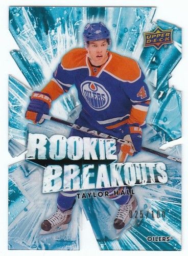 2010-11 Upper Deck Hockey 2 Taylor Hall Rookie Breakout /100