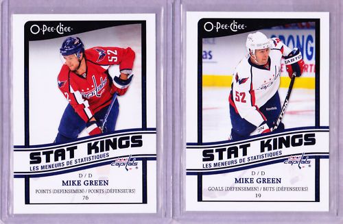 10/11 UD O-Pee-Chee Mike Green Stat King