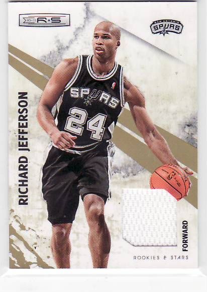 2010/11 Panini Rookies and Stars Richard Jefferson Jersey Card