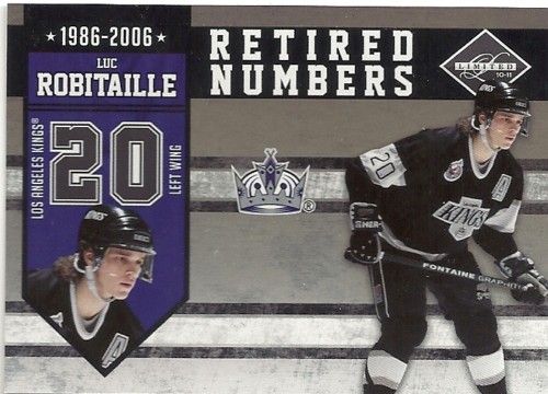 2010/11 Panini Limited Luc Robitaille Retired Numbers