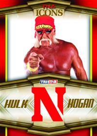 2010 TNA Icons Hulk Hogan Bandana Letter H