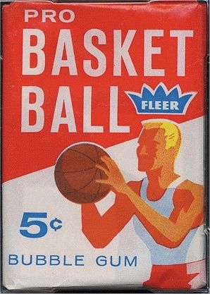 1961/62 Fleer Basketball Unopened Pack