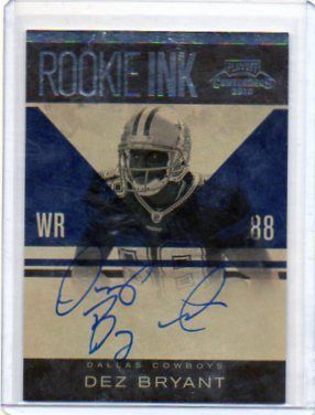 2010 Panini Contenders Dez Bryant Rookie Ink Autograph Card