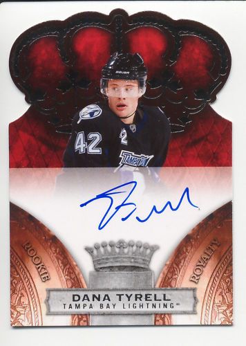 2010-11 Crown Royale Dana Tyrell Rookie Royalty Auto RC